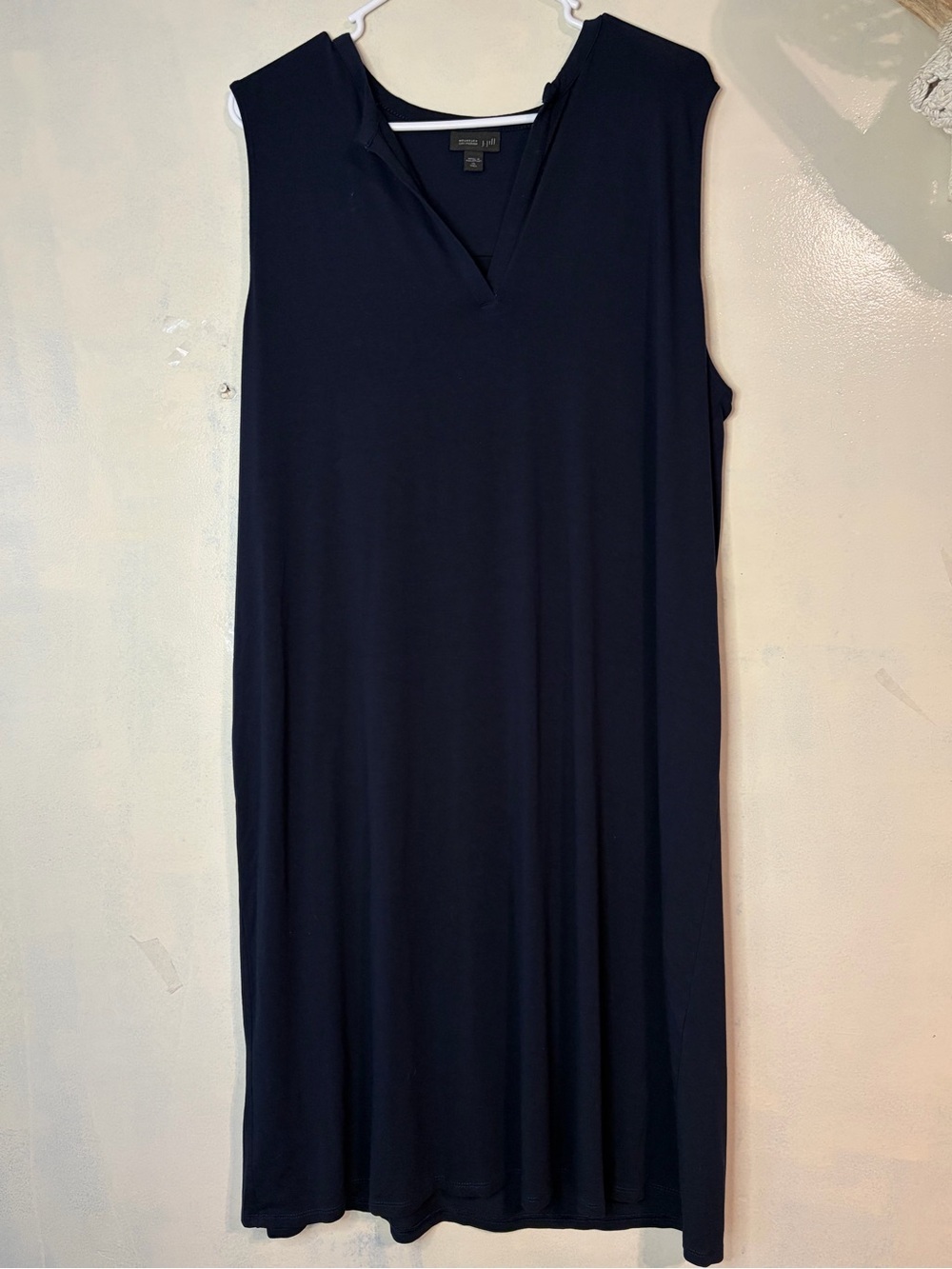 J.Jill wherever collection midi sleeveless dress size XLT breathable stretch